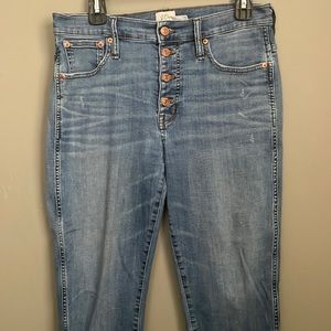 J Crew button fly boyfriend jeans. 👖